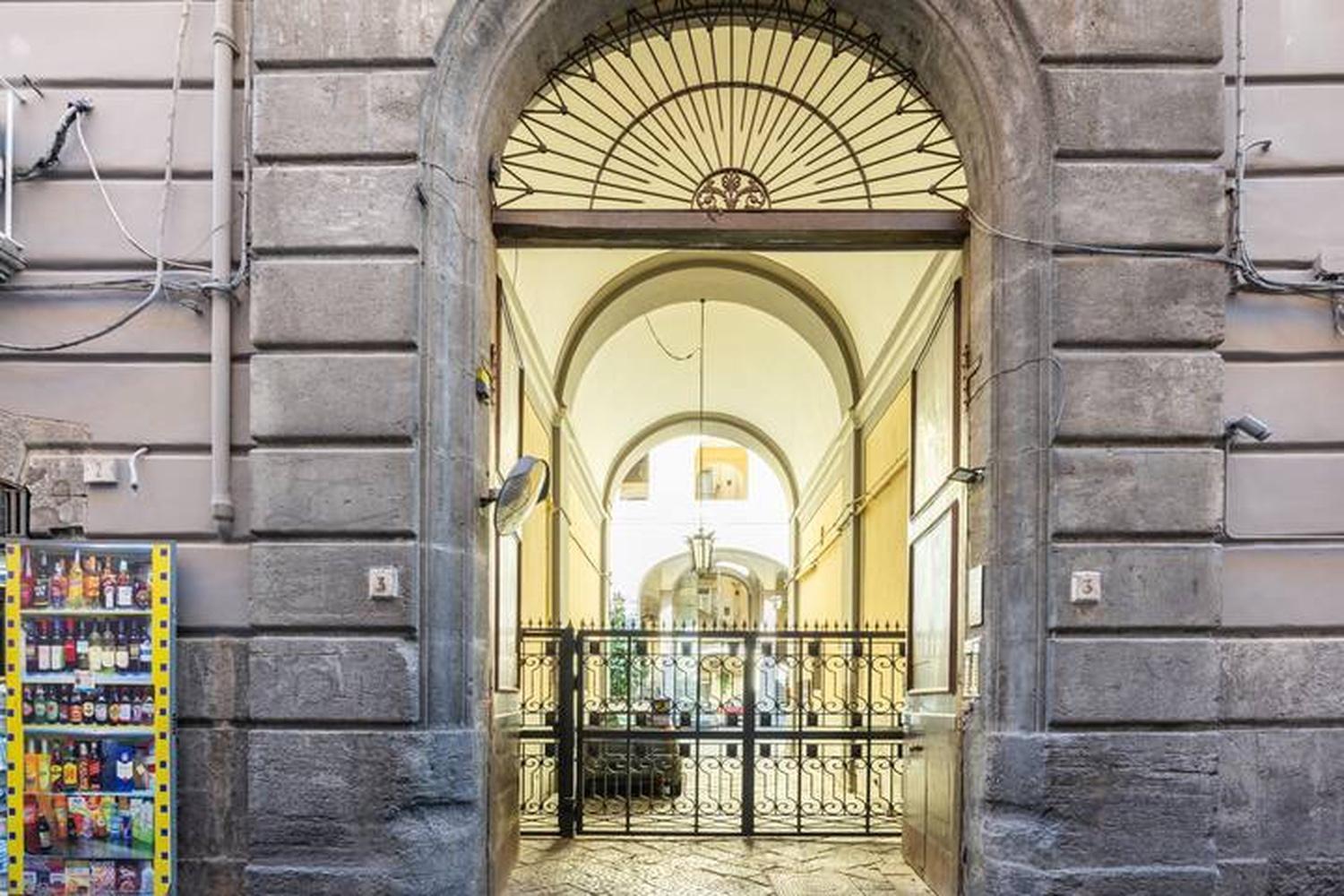 Apartment Duomo Napels Buitenkant foto